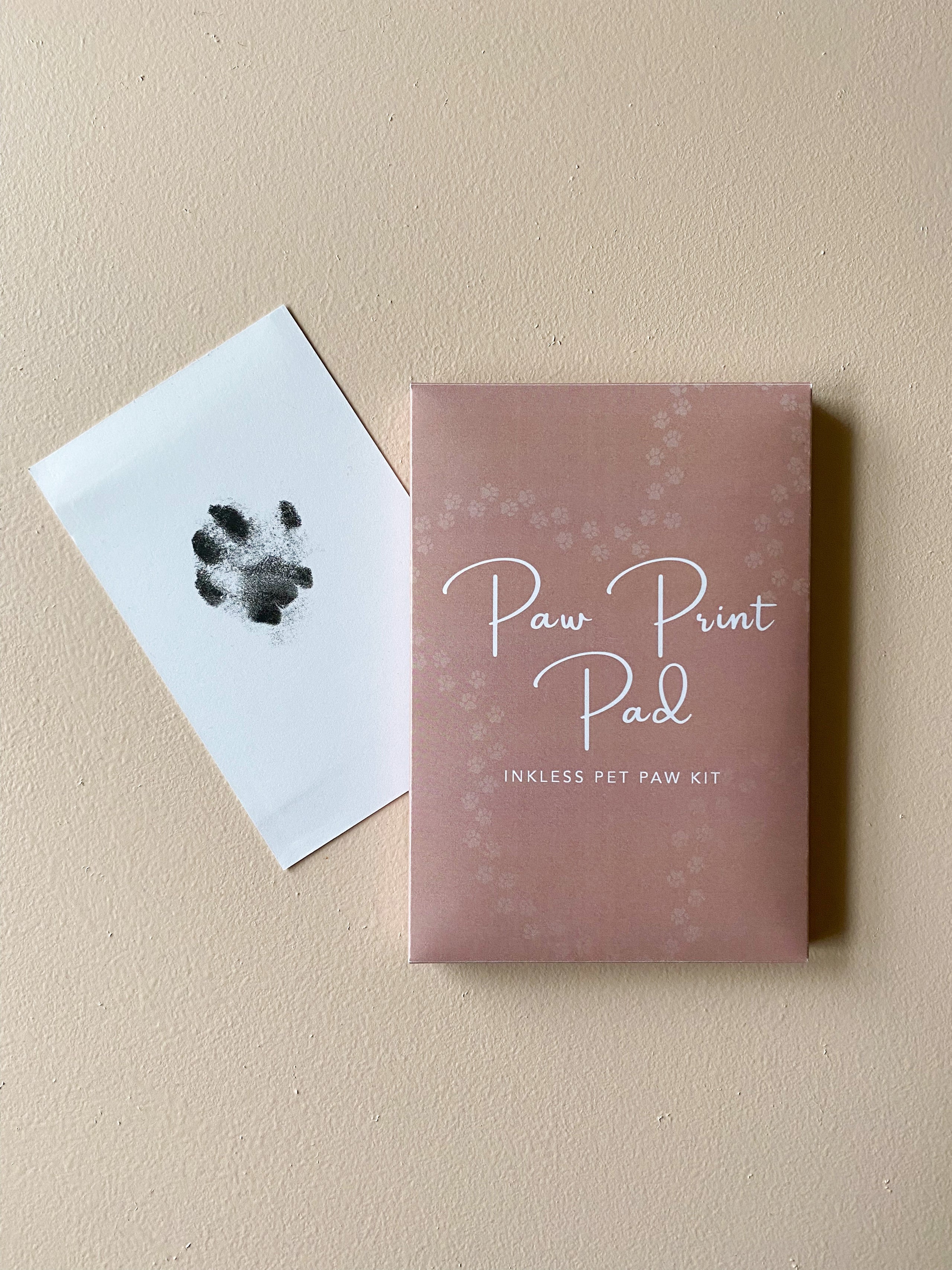 Inkless paw print pad online